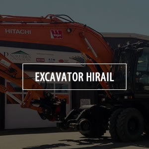 excavator hirail